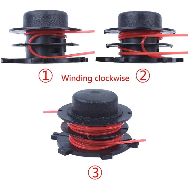 20-Pack Trimmer Head Cap Covers For Stihl Models 25-2, FS 44, 55, 80, 83, 85, 90, 100, 110, 120