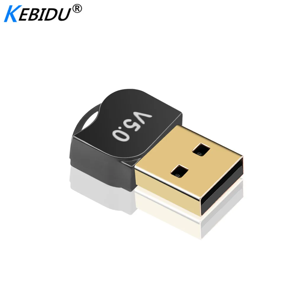 Kebidumei USB Bluetooth адаптер V5.0 Двойной режим беспроводной Bluetooth Dongles музыкальный звуковой приемник адаптер Bluetooth передатчик