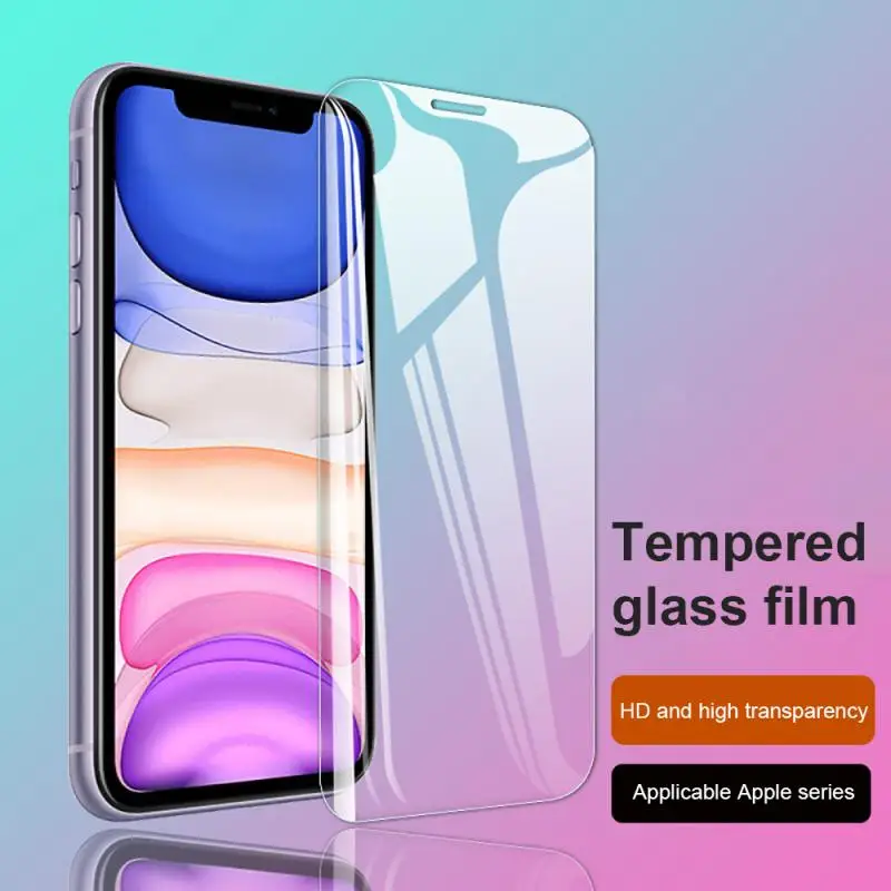

New Full Cover Glass On The For IPhone 12/12mini/12Pro/12Pro Max Tempered Glass For IPhone 12 Mini Pro Max Screen Protector