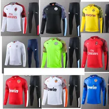 N98 тренировочная одежда для взрослых пальто Джерси рубашка Дортмунд джуве AC psg Манчестерский город Валенсия комплект курток футбольная Джерси