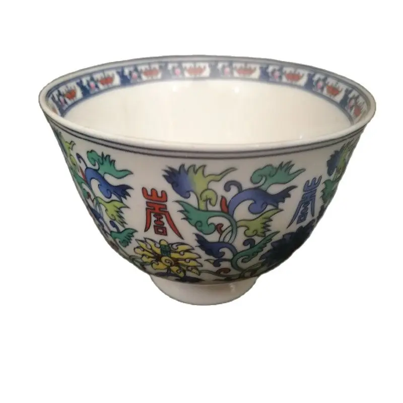 

Китайская старая фарфоровая Пастельная сине-белая фарфоровая чаша