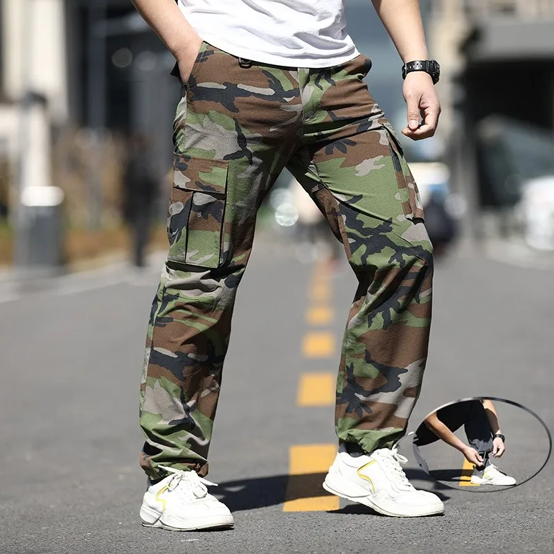 Outdoor Hiking Waterproof Pants Men Spring Autumn Stretch Tactical