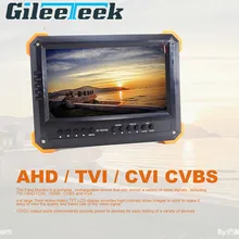 X41TAC DHL 7 дюймов ЖК TVI AHD CVI камера тестер CCTV тестер монитор 1080P камера тестирование VGA HDMI вход 12 В выход