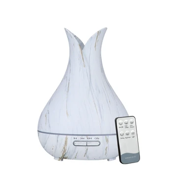 

-400ML Air Humidifier ,Essential Oil Diffuser, Quiet 5-In-1 Humidifier, Natural Home Fragrance Diffuser with 7 LED Color Changi