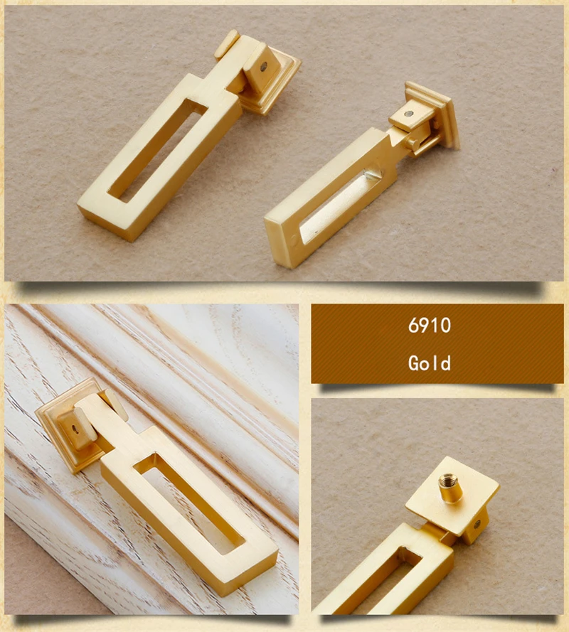 Большие товары для дома Высококачественная золотая ручка двери китайская Стиль цинковый сплав спальня шкаф декоративная мебель фурнитура Дверные ручки