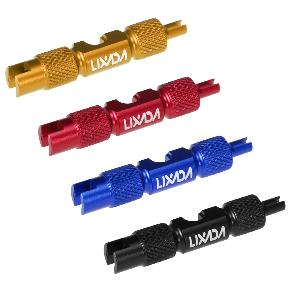 

Lixada Aluminum Alloy Bike Presta Valve Disassembly Removal Tool Bicycle Valve Core Remover Wrench Bicycle Tool