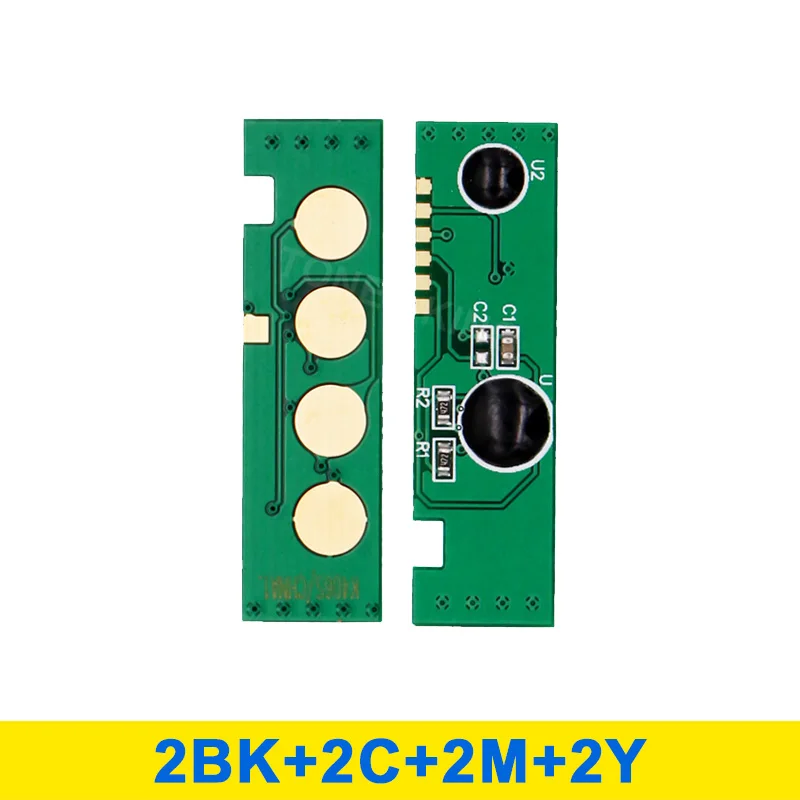 Toney universal(король CLT-406S обломок тонера для samsung CLP-360 CLP-362 CLP-364 CLP-365 SL-C410W SL-C460W SL-C460FW CLX-3300 CLX-3307FW чипы - Цвет: 2set