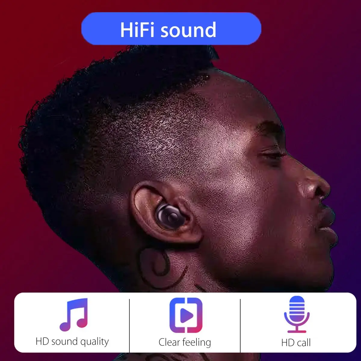 Bluetooth 5,0 двойные наушники водонепроницаемые TWS мини беспроводные HiFi стерео двусторонние звонки портативные спортивные наушники для Xiaomi
