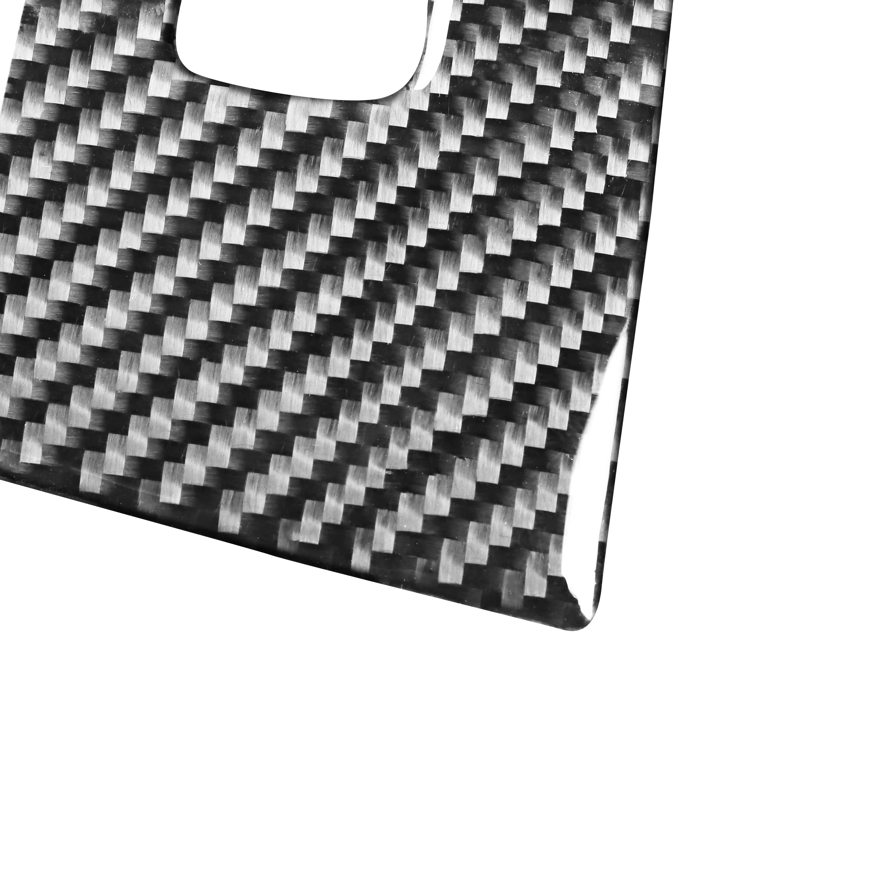 For Volvo S60 V60 2011-2017 3D Carbon Fiber Pattern Interior DIY Trim Decals