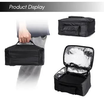 

New 5V USB Mini Portable Car Electric Oven Hot Food Picnic Camping Dinner Tote Heating Bag PE Alloy Heating Lunch Box Office