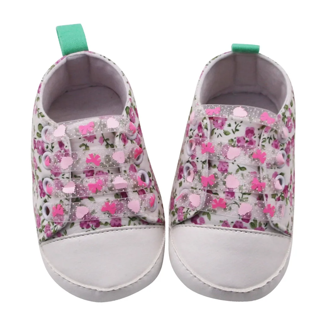 Кроссовки для новорожденных; обувь для маленьких девочек; Tenis Bebebs Infant Kawaii; вышитые детские ботинки; Zapatilla Deportivas; обувь для девочек