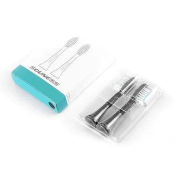 

SOUNESS Sonic Professional Oral Vitality Precision Clean Tooth Electric Toothbrush Wireless Rechargeable with 2 Heads SN601