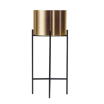 

Nordic flowerpot gold plated metal flowerpot fleshy flowerpot horticultural craft flowerpot