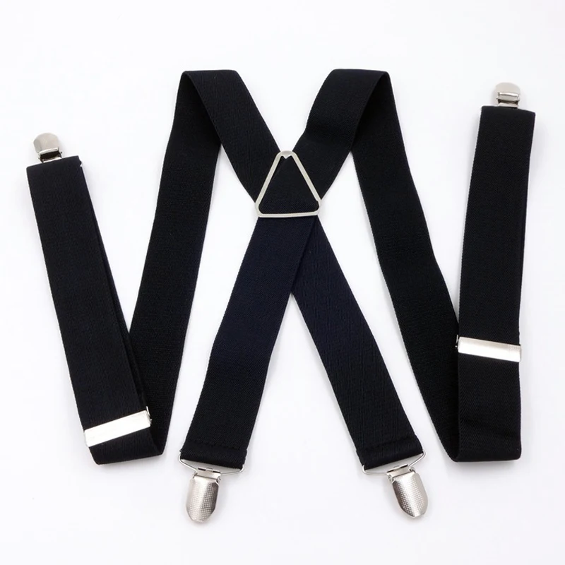 ysmile-y-men-solid-35cm-suspenders-4clips-x-back-high-quality-elastic-adjust-braces-business-casual-pants-suspenders-for-male