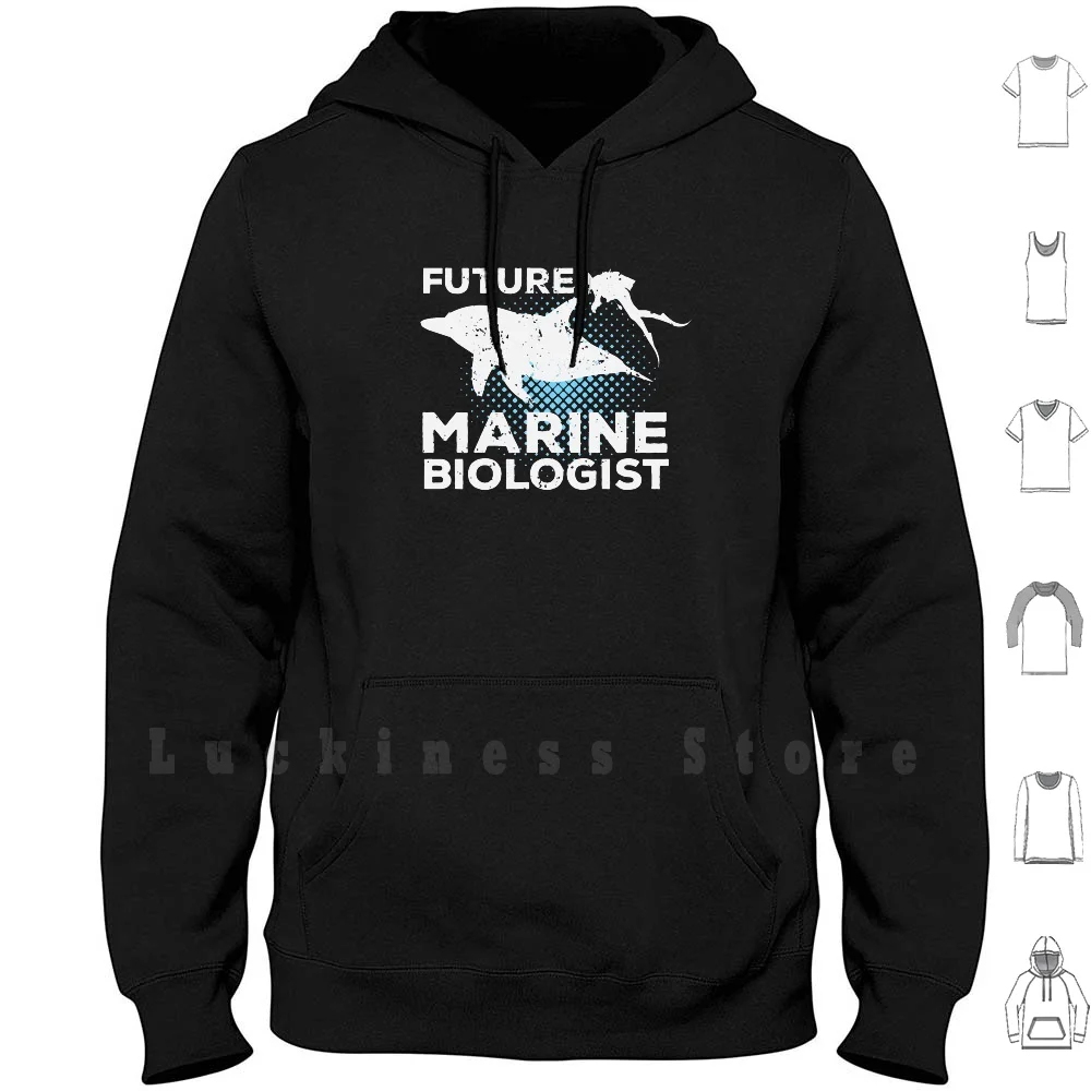 Худи Future Marine биолога идеальный подарок для тех кто любит морскую жизнь и хочет