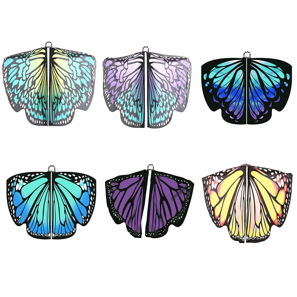 

Female Butterfly Shawl Scarf Dance Costume Christmas Party Decor