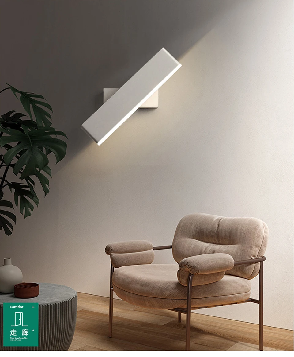 Interior led luzes de parede com interruptor