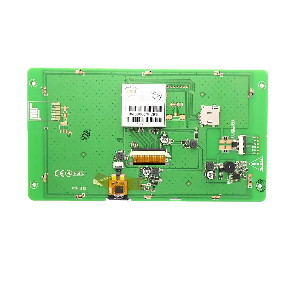 Dmg10600c070 _ 03w 7 дюймовый последовательный экран 24 битный цветной умный DGUS IPS dmg10600c070