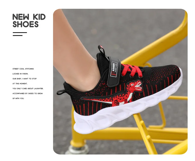 Kids Mesh Lightweight Breathable Casual Running Shoes