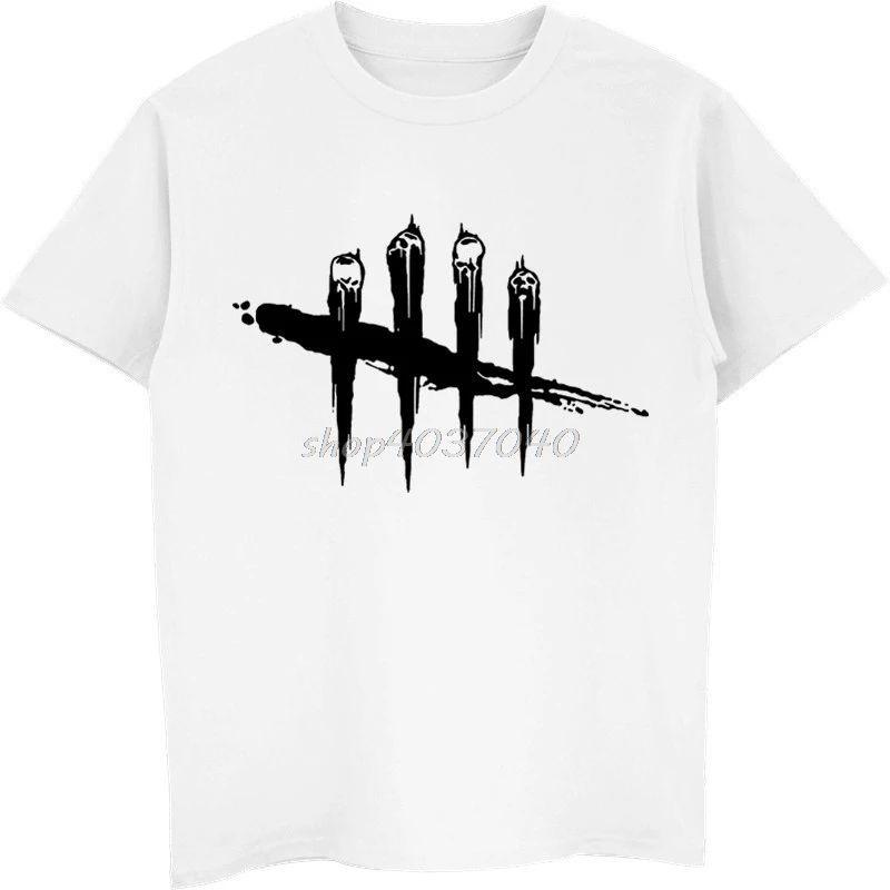 Мужская футболка с короткими рукавами Dead By Daylight хлопковая Футболка в стиле хип