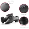 Men Latin Dance Shoes Black Low Heels Ballroom Dancing Shoes Boys Tango Salsa Rumba Modern Jazz Shoes 2