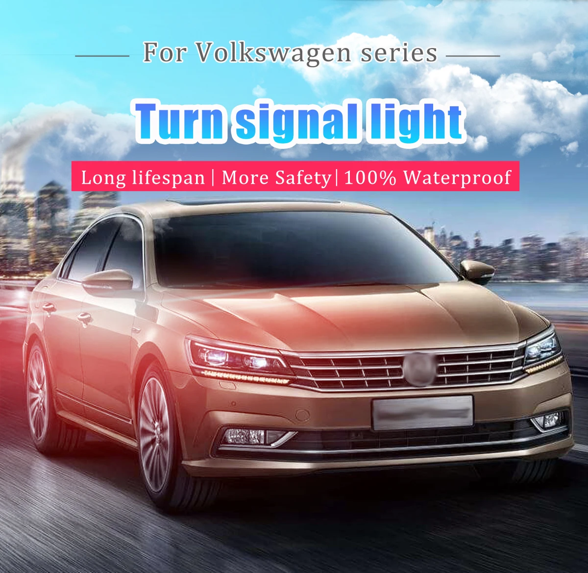 Динамический сигнал поворота led боковое зеркало свет для Volkswagen GOLF 5 GTI вариант Jetta MK5 Passat B6 B5.5 Plus GT Sharan EOS Super B