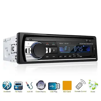 

Car Radio 1 Din 12V car stereo Bluetooth MP3 Music Player USB Input TF Card Autoradio With Remote Control Hot 2020