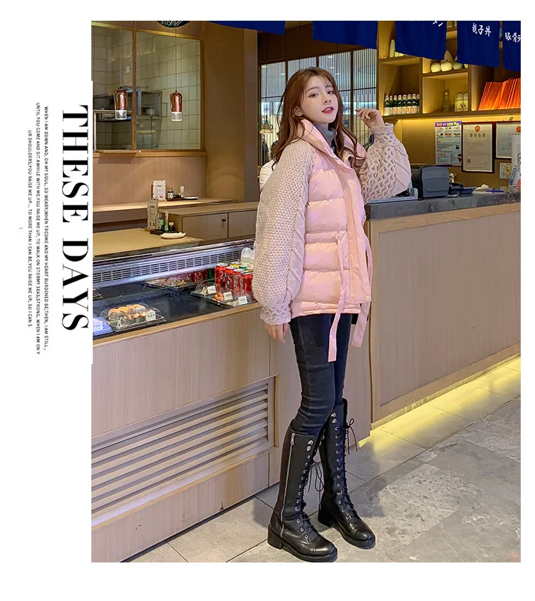 Max LuLu, Европейская мода, женская одежда в стиле панк, женские вязаные стеганые пальто в стиле пэчворк, утолщенные повседневные зимние куртки, Зимняя парка