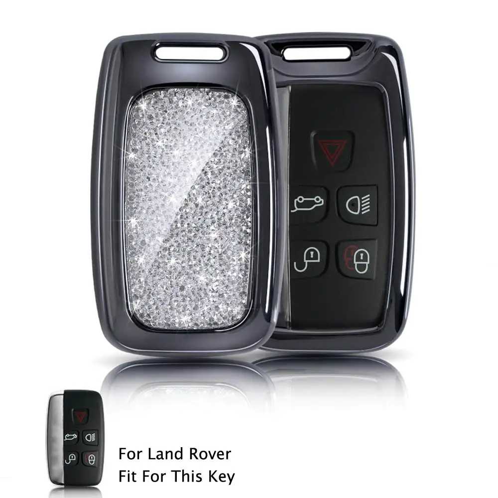 Option 1 Дистанционный 5 кнопочный ключ автомобиля Корпус брелок для Land Rover A8 A9 Sport Vogue 4Evoque freelander 2 1/Jaguar XE XJ Xjl XF X8 XFR - Название цвета: Option 1