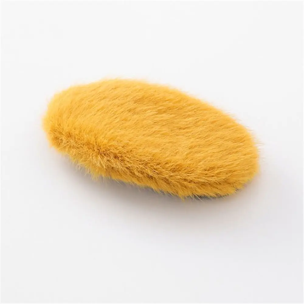Yellow Oval Новая Корейская версия элегантной Девушки Простой уксусной кислоты шпильки Весна клип шпильки Модные Акриловые шпильки для волос Бутик - Цвет: Yellow Oval