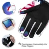 COPOZZ  Men Women 3 finger Touch screen Ski Gloves Waterproof Winter Warm Snowboard Gloves Motorcycle Riding Snowmobile Gloves 4