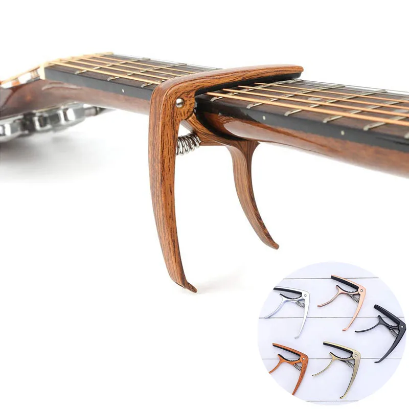 Guitar Capo Premium Zinc Alloy for Acoustic Electric and Classical Guitars Ukulele Banjo Bass Mandolin | Спорт и развлечения