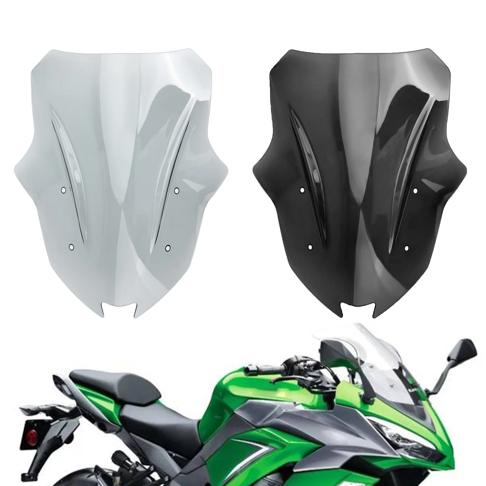 Motorcycle Windscreen Windshield For Kawasaki Ninja 1000 Z1000SX 2017 2018 2019 2020 Motorcycle Accessories|Windscreens & Wind Deflectors| - AliExpress