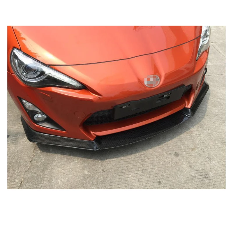 Карбоновая передняя губа ДЛЯ SUBARU BRZ FT86 GT86 FRS JDM СТИЛЬ углеродное волокно кузов