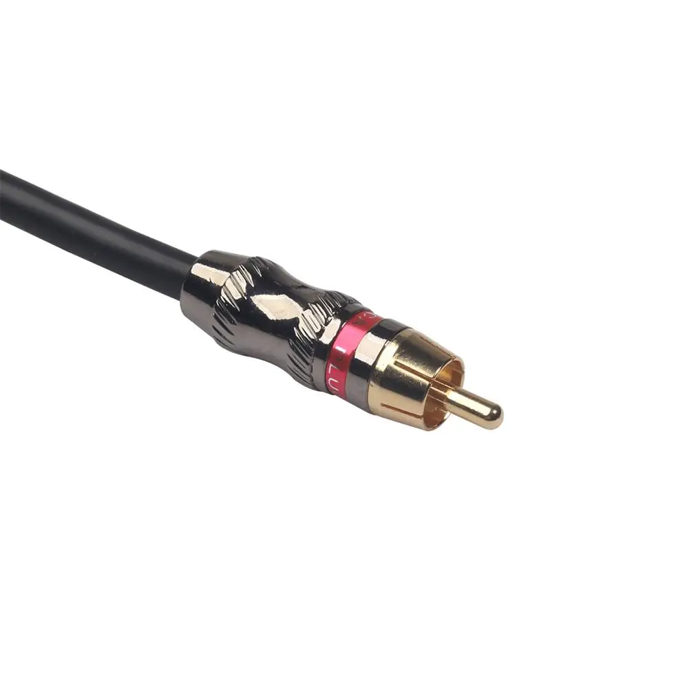 0,3 m/1Ft соединитель-гнездо типа RCA удлинитель 1 RCA Женский до 1 RCA Мужской Аудио-видеокабель шнур провод для dvd-плееров