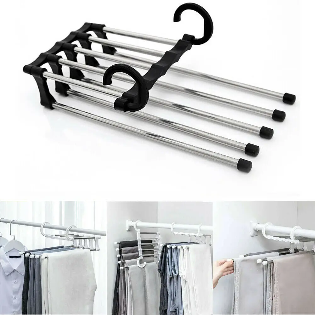 5 Trong 1 Tủ Quần Áo Móc Treo Quần Áo Đa Năng Móc Treo Q...