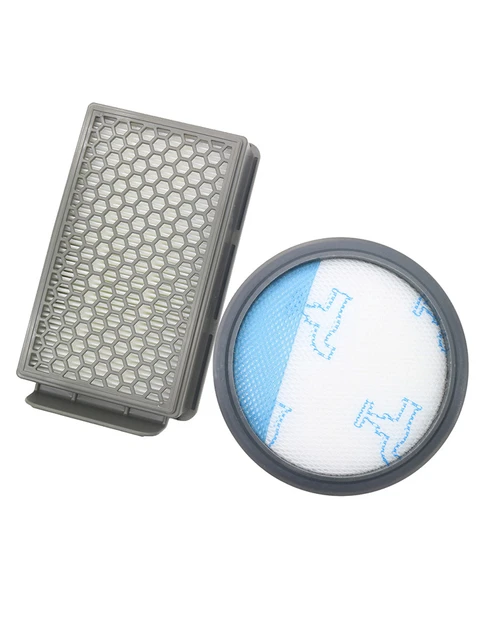 2Pcs Hepa Filter Compatible For Moulinex Compatible For  Rowenta/Moulinex/Tefal Compact Power Cyclonic Vacuum Cleaners