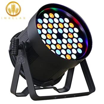 

IMRELAX New Update 54*3W LED Par Light Real High Quality RGBW Par Can Light