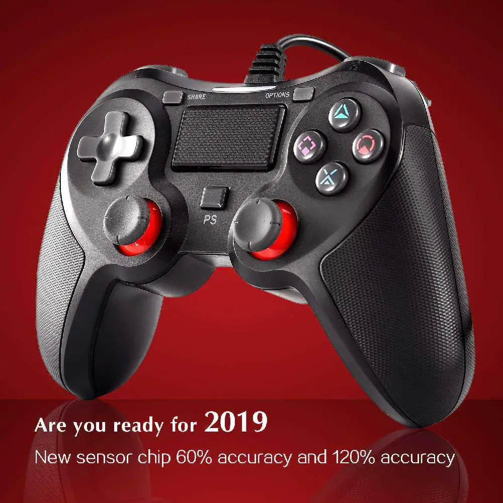 USB проводной геймпад джойстик для Playstation 4/PS4/PS4 Slim/PS4 Pro/PS3 консоль 1,9 м кабель двойной вибрации игровой контроллер
