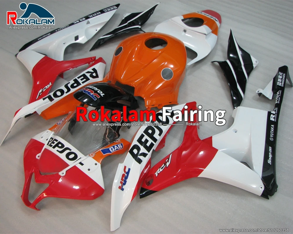 

Shells For Honda CBR600RR F5 07 2007 CBR600 RR 08 2008 CBR 600RR F 5 Motorbike Multicolor Fairing Kit (Injection Molding)