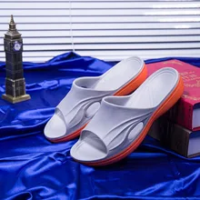 Новинка; домашние тапочки; сезон лето; мужские повседневные тапочки; Нескользящие тапочки для мужчин; подвесной светильник; пляжная Мужская обувь; уличные мужские Тапочки