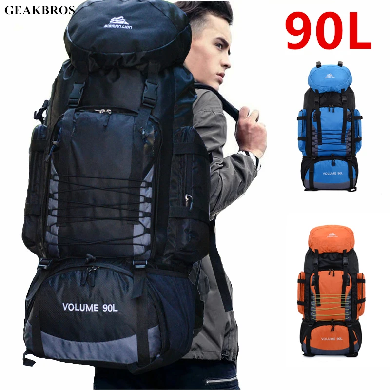 90lアウトドアスポーツバッグ クライミング ハイキング キャンプ 狩猟 トレッキング 釣り用の防水バックパック Aliexpress Sports Entertainment 90lアウトドアスポーツバッグ クライミング ハイキング キャンプ 狩猟 トレッキング 釣り用の防水バックパック Aliexpress Sports Entertainment