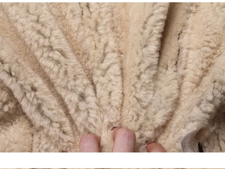 Мужская кожаная куртка, зимняя куртка из натуральной кожи, мужская куртка из овчины, Куртки из натуральной кожи, шерстяная подкладка L1962 KJ3198