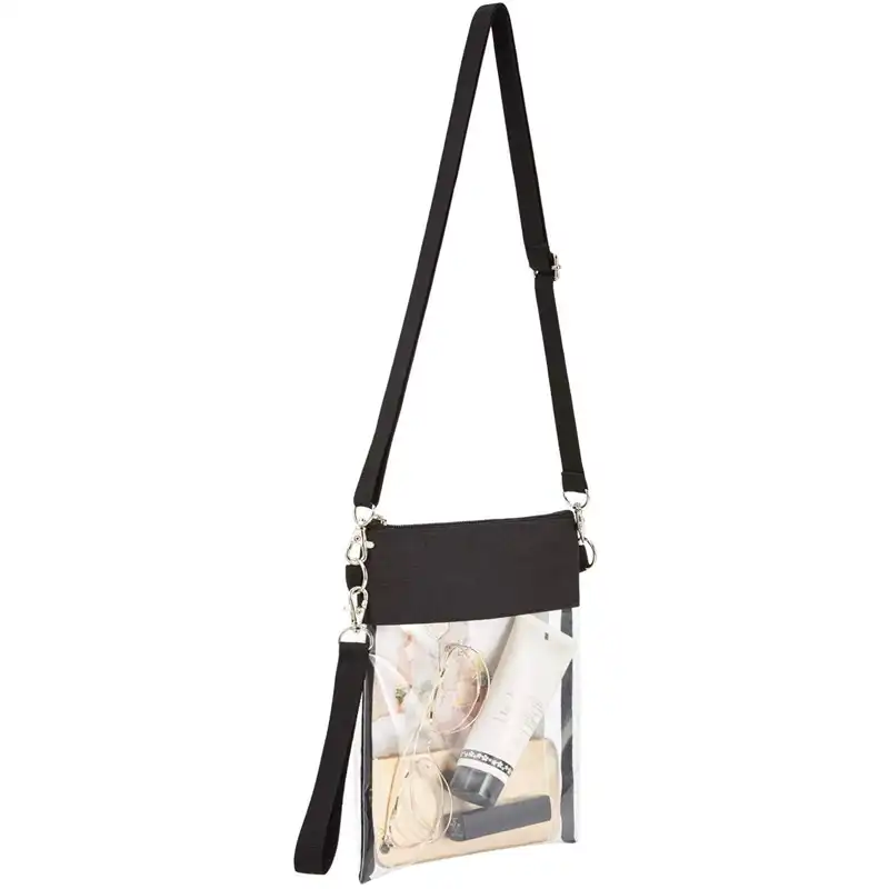 clear stadium crossbody bag