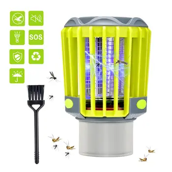 

Portable3 in 1 Waterproof Flashlight Mosquito Killer Lamp Camping Lantern LED Light Outdoor Energy Saving For Camping Hunting