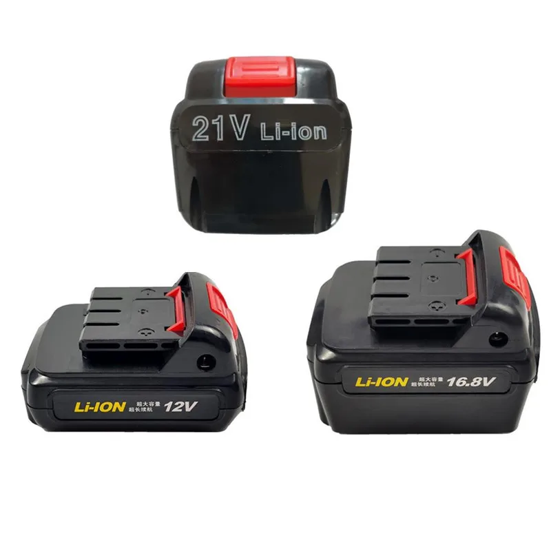 Large Capacity Lithium Battery 2000 mAh 18650 Power Battery Electric Screwdriver Hand Drill Lawn Mower Accessories Battery Pack 12v 16 8v lithium battery large capacity rechargeable 18650 battery pack hand electric drill electric screwdriver power supply