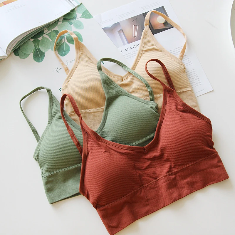 Roseheart женский модный зеленый кожный бюстгальтер без косточек, беспроводной мягкий бюстгальтер для девочек, полная чашка, красивые бюстгальтеры для девушек, нижнее белье, чашка A B, женский бюстгальтер