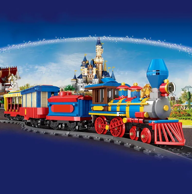 MOULD KING 12004 Remote Control The MKingLand Dream Train