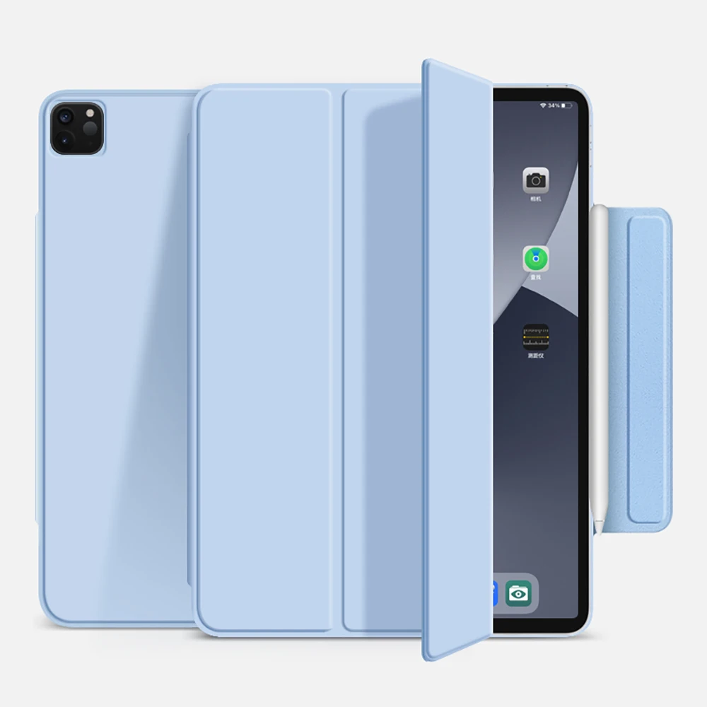 Custodia Magnetica Per Ipad Pro 12.9 Custodia M1 Ipad Pro 11 Custodia 2022 Ipad Air 4 Air 5 Custodia Pro 12.9 Custodia Smart Di Sesta Generazione