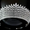 New Shiny Princess Crown ASNORA Retro European Bridal Headdress Crystal Queen Crown Selection Hair Band Bridal Hair Accessories ► Photo 3/6